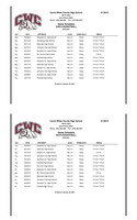 HS Girls & Boys Basketball Schedules